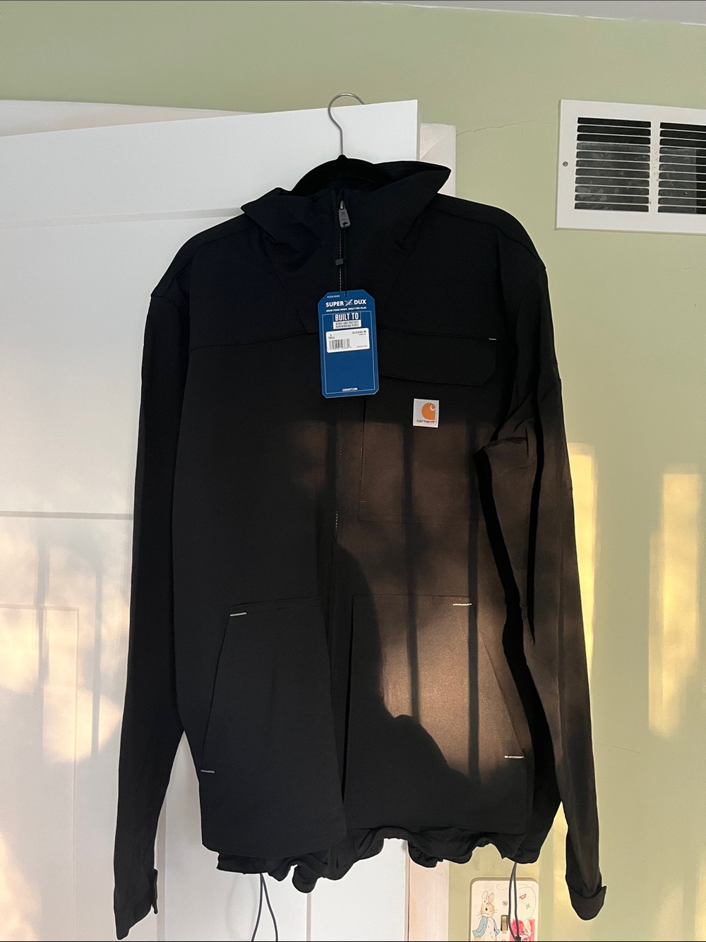 Carhartt Black Rain jacket/coat
